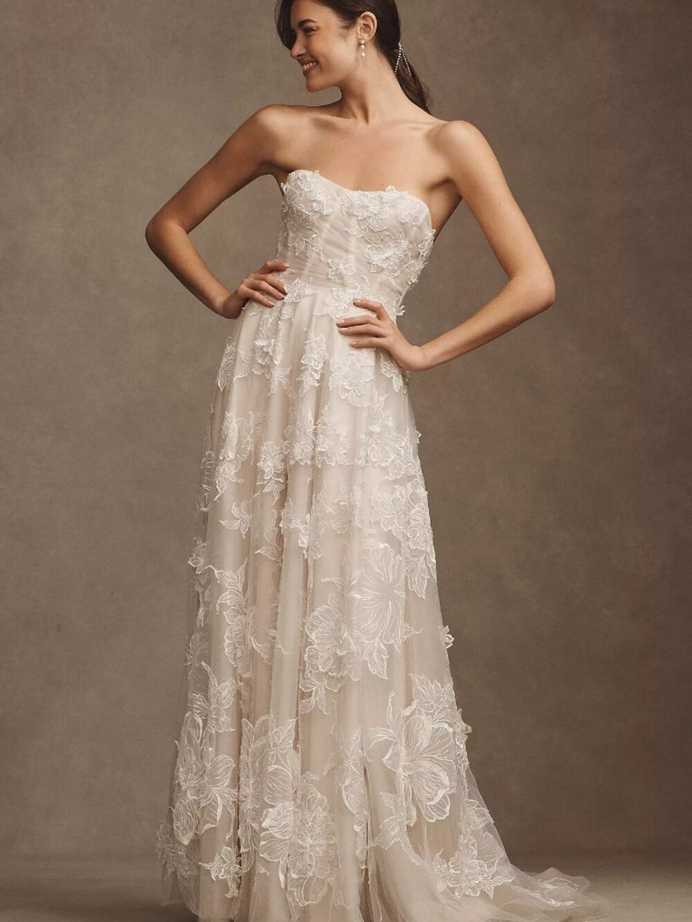 Watters Arien Wedding Gown Size 6 & 14 - Picture 10 of 16